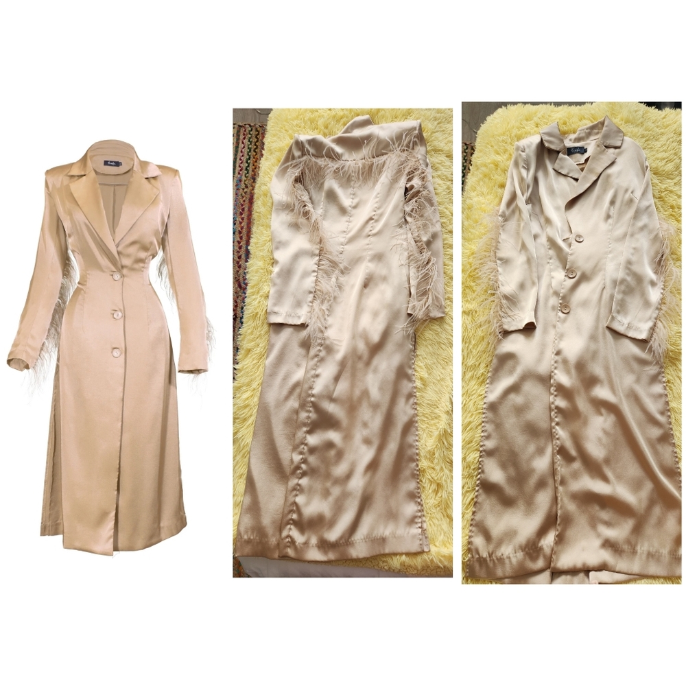 Hanifa Satin Duster